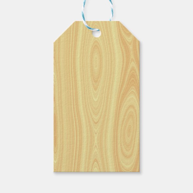 Wood texture background gift tags (Front)
