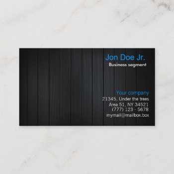 Wood Texture Business Card by WinMaster at Zazzle