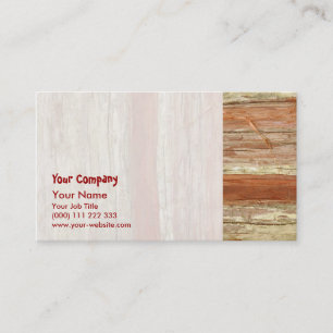 Wood Texture Business Card