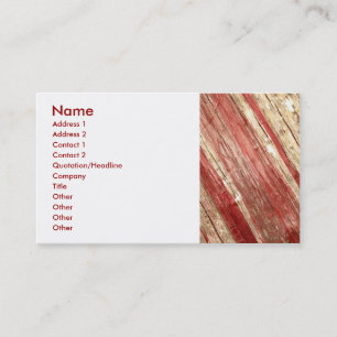 Wood Texture Business Card