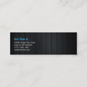 Wood texture business card