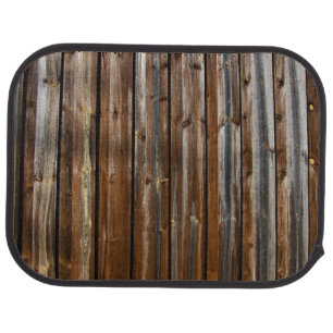 Wood Texture Cool Unique Car Mat