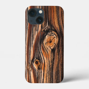 Wood Texture Cool Unique iPhone 13 Mini Case