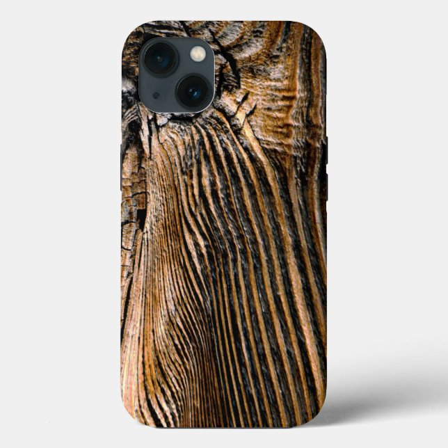 Wood Texture Cool Unique Case-Mate iPhone Case (Back)