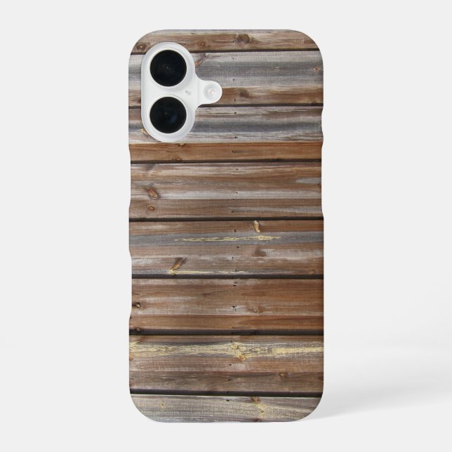 Wood Texture Cool Unique Iphone Case (Back)
