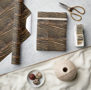 Wood Texture Cool Unique Wrapping Paper