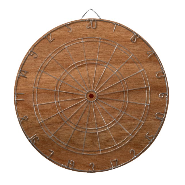 Wood texture dart board (Front)