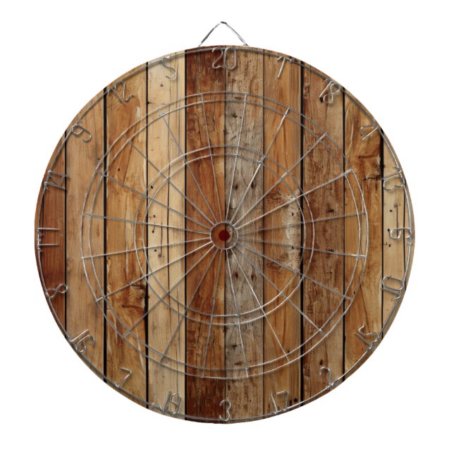 Wood Texture Dartboard (Front)