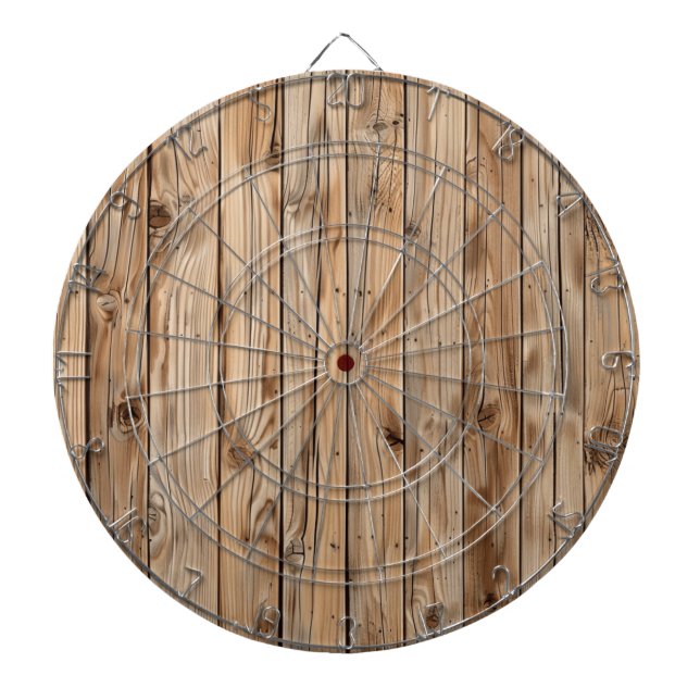 Wood Texture Dartboard (Front)