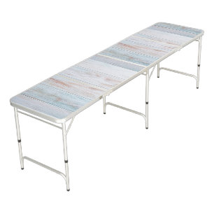 Wood texture Design Regulation Size Beer Pong Table