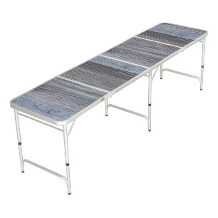 Wood texture Design Regulation Size Beer Pong Table