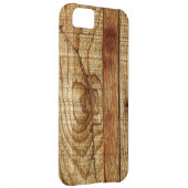 Wood Texture Photography iPhone Case (Back/Right)