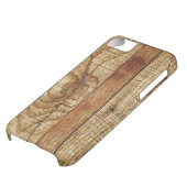 Wood Texture Photography iPhone Case (Bottom)