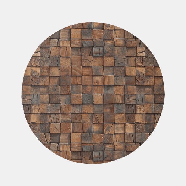 Wood Texture Rug (Front)