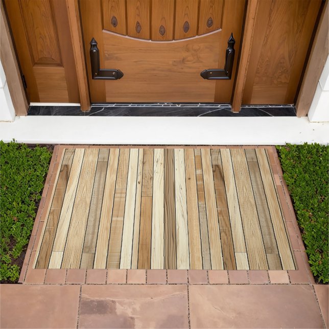 Wood Texure Doormat (Outdoor)