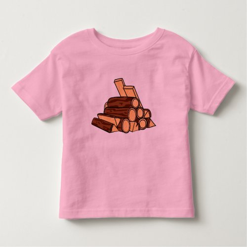 Wood Toddler T_shirt