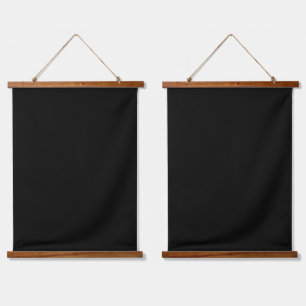 Wood Topped Wall Tapestry