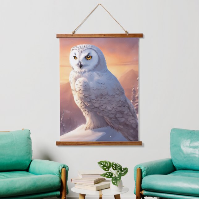 Wood Topped Wall Tapestry (Living Room)