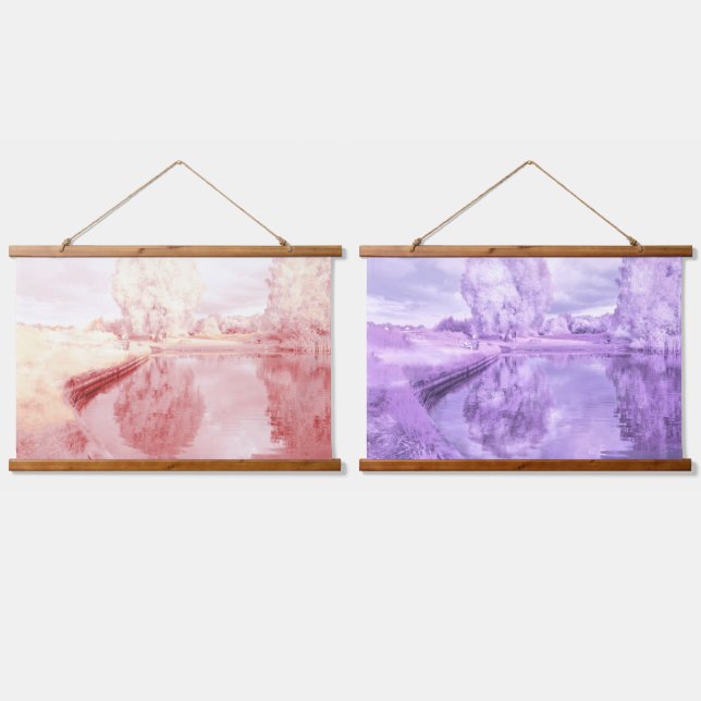 Wood Topped Wall Tapestry (Double)