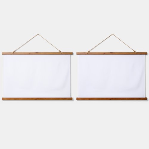 Wood Topped Wall Tapestry
