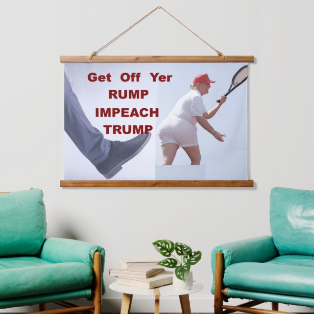 Wood Topped Wall Tapestry (Living Room)