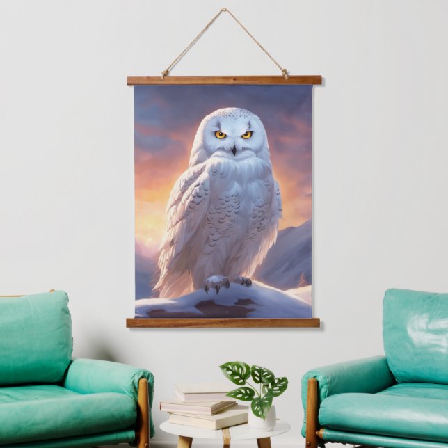 Wood Topped Wall Tapestry (Living Room)