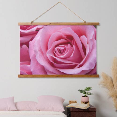 Wood Topped Wall Tapestry