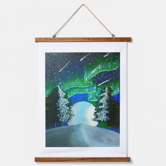 Wood Topped Wall Tapestry (Front)