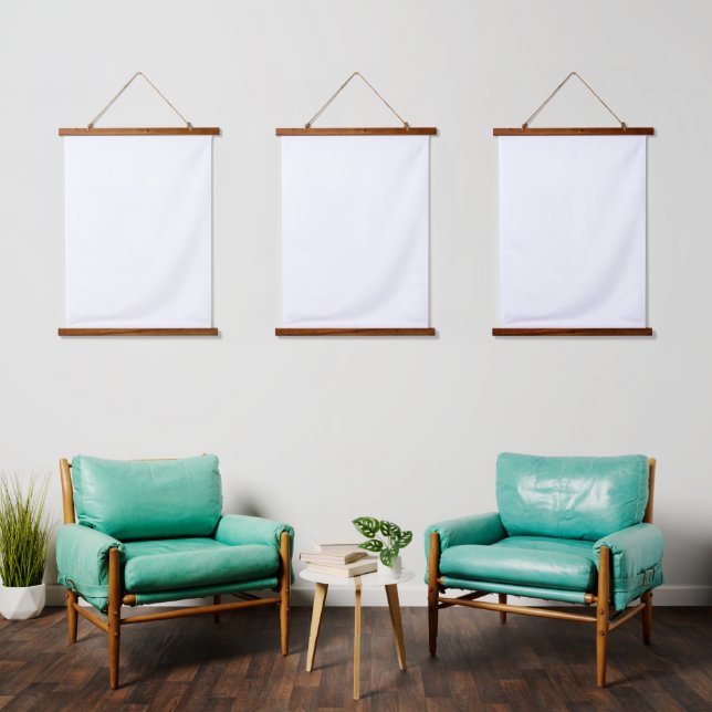 Wood Topped Wall Tapestry (Living Room)