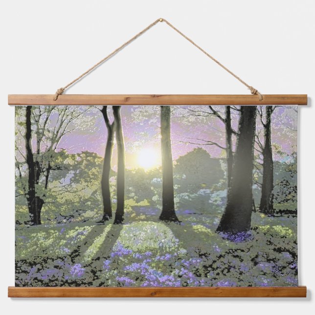 Wood Topped Wall Tapestry (Front)