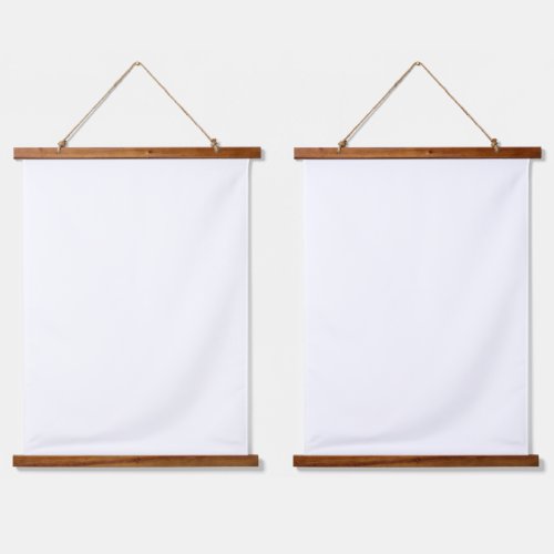Wood Topped Wall Tapestry