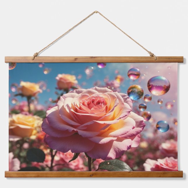 Wood Topped Wall Tapestry (Front)