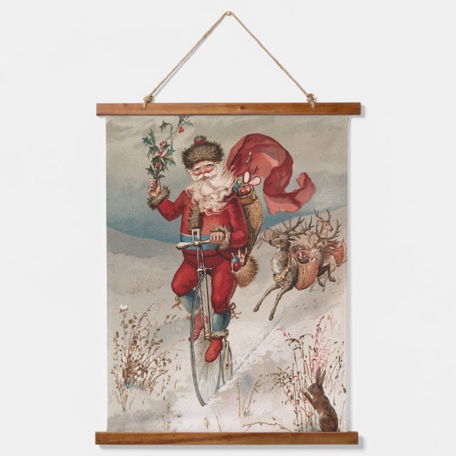 Wood Topped Wall Tapestry (Front)