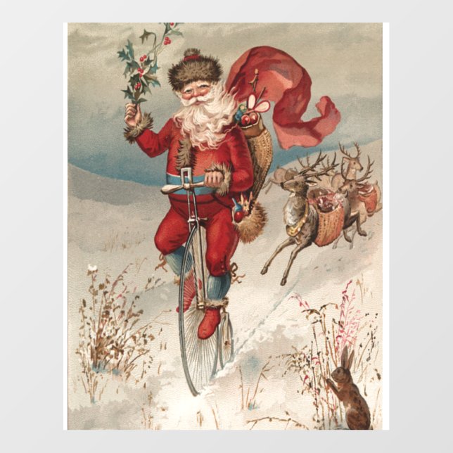 Wood Topped Wall Tapestry Decal (Front)