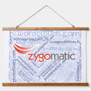 Wood Topped Wall Tapestry (landscape)