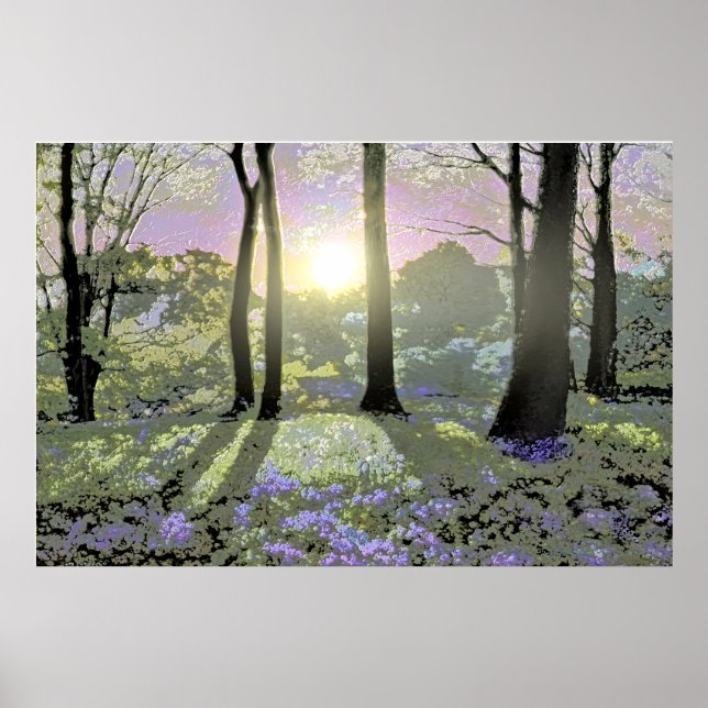 Wood Topped Wall Tapestry Poster (Front)
