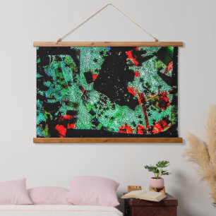 Wood Topped Wall Tapestry recycled plastic photo
