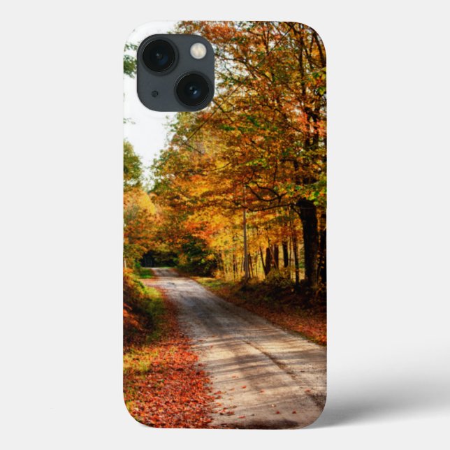 Wood trail with fall foliage Case-Mate iPhone case (Back)