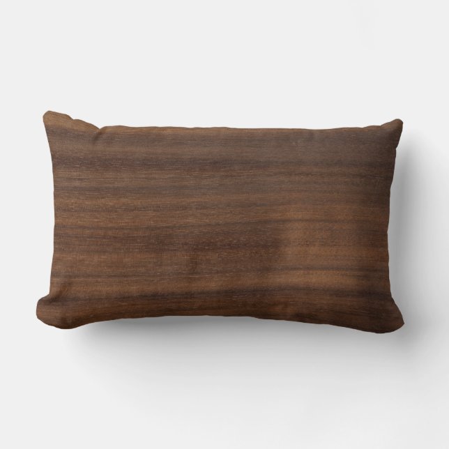 Wood tree lumbar pillow (Front)