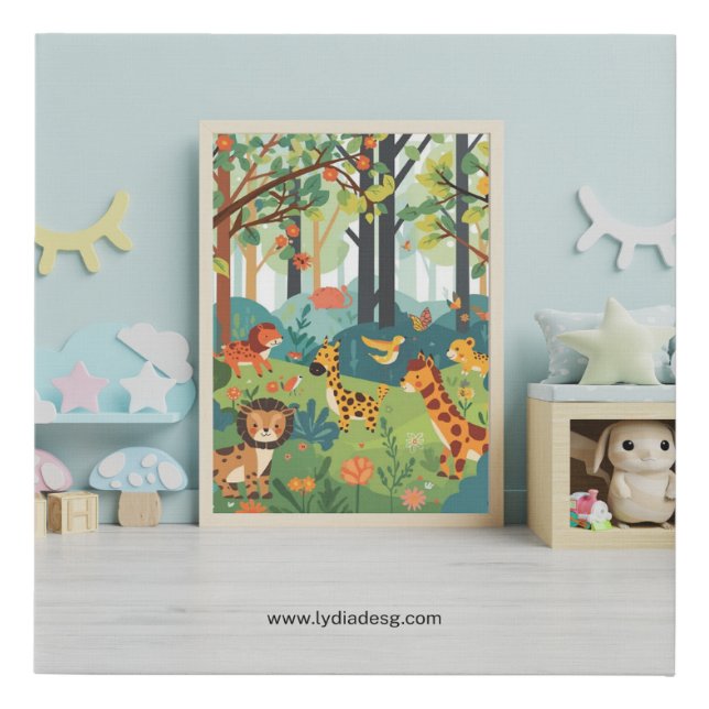 Wood wall art  (Front)