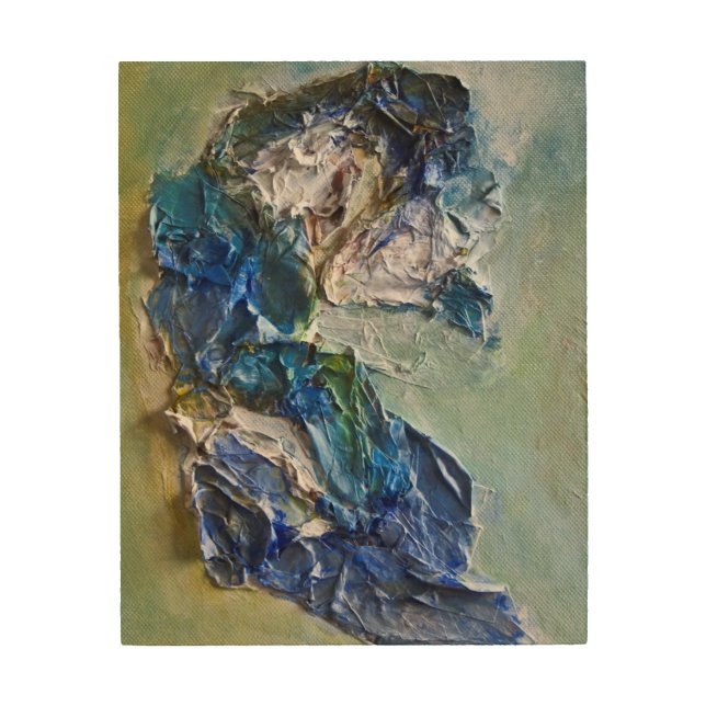 Wood Wall Art The Guardian Abstract Art (Front)