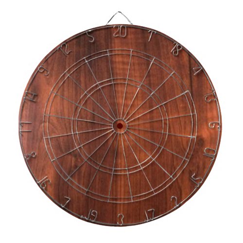 Wood WALNUT finish BUY BLANK Blanc Blanche  TEXT Dartboard