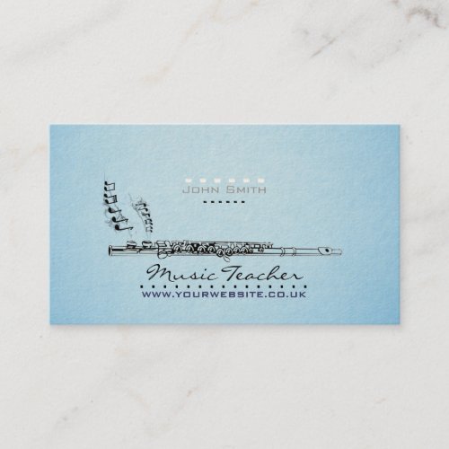 Wood_wind MusicianMusic Teacher Business Card v2