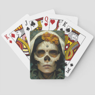 Wood Witch 2 Fantasy Poker Cards