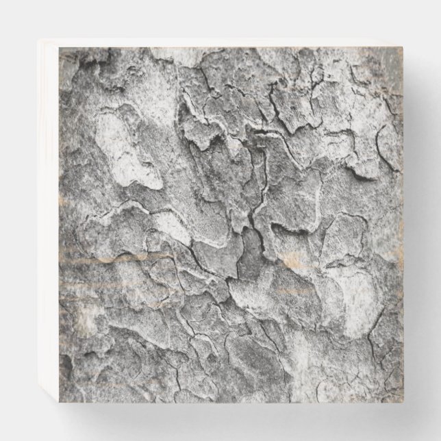 wood wooden box sign (Front Horizontal)