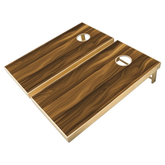 Wood | Zazzle_Growshop. Cornhole Set (Angled)