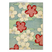 Woodblock Print of Dogwood Blossoms (Front)