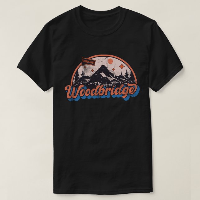 Woodbridge, Connecticut T-Shirt (Design Front)