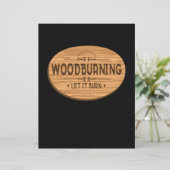 Woodburning Pyrography Branding Brenn (Standing Front)