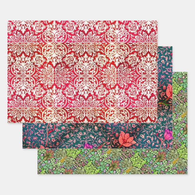 Woodbury, Emelia, Botanical Wrapping Paper Sheets (Set)